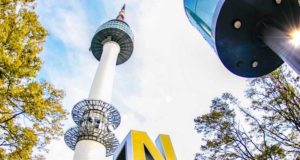 Menikmati-Indahnya-Kota-Seoul-Dari-Ketinggian-N-Seoul-Tower.