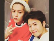 Tampil-Di-Variety-Show-‘Hurry-Up-Brother’,-Jackson-GOT7-Pamer-Foto-Bareng-Luhan