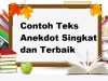 Teks Anekdot dan Contohnya