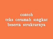 Tutorial - Penulisan Pidato Singkat Berbagai Tema dan Contohnya