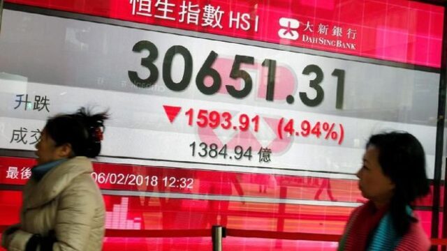 Hang Seng Ambruk 4% Lebih, Bikin Investor di Asia Was-was