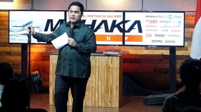 Mau Rights Issue, Saham 2 Emiten Erick Thohir Anjlok!