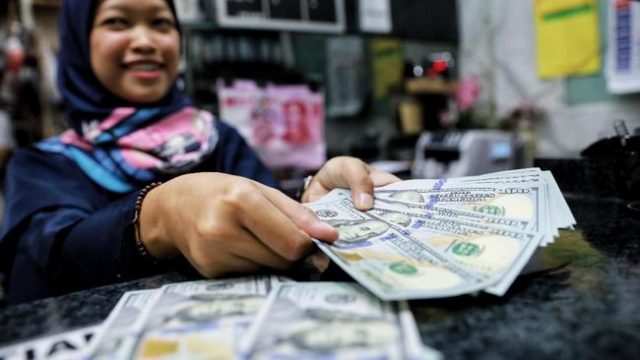 Pukul 14.00 WIB: Rupiah Masih di Rp 14.410/US$