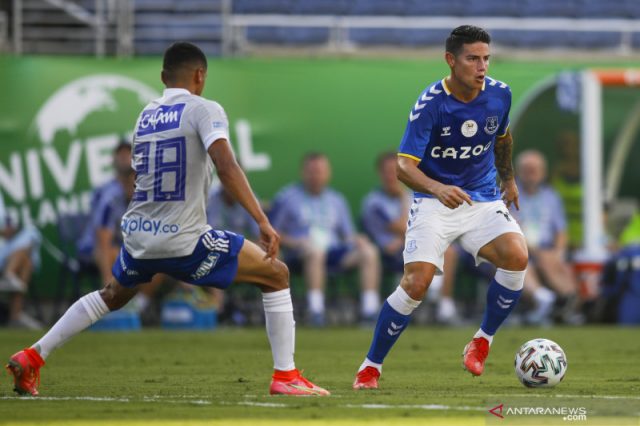 Everton siap jual James Rodriguez asalkan ada penawaran yang tepat