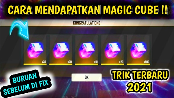 Kode Redeem Magic Cube Free Fire Terbaru 2021