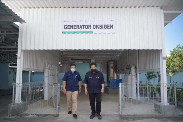 Menteri BUMN aktifkan unit produksi oksigen di Petrokimia Gresik