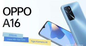 Oppo A16 hadir chipset Helio G35 dan baterai 5.000