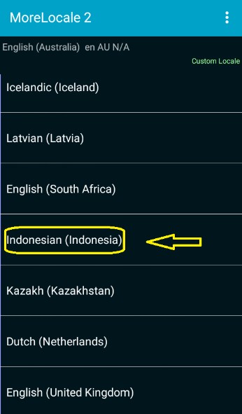 Tutorial - Cara Menambah Bahasa Indonesia di Android