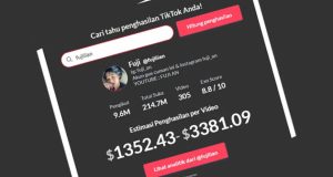 Tutorial - Cari Tahu Penghasilan TikTokSaya