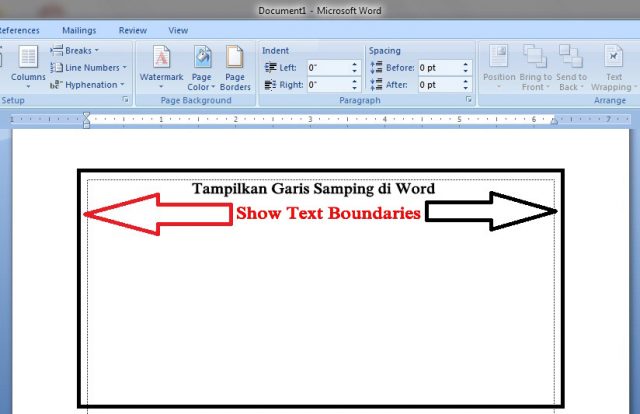 Tutorial - Garis Tepi di Microsoft Word Lengkap Tutorial - Garis Tepi di Microsoft Word Lengkap