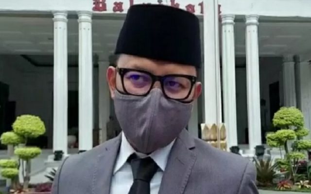 Wali Kota Bogor Bima Arya yang juga menjabat sebagai Ketua Dewan Pengurus Apeksi. - Antara