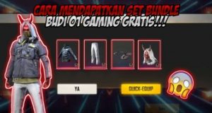 Cara Mendapatkan Bundle Budi01 Gaming Full Set + Skin Samurai Gratis 2021