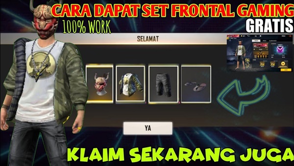 Cara Mendapatkan Bundle Frontal Gaming Full Set Gratis 2021