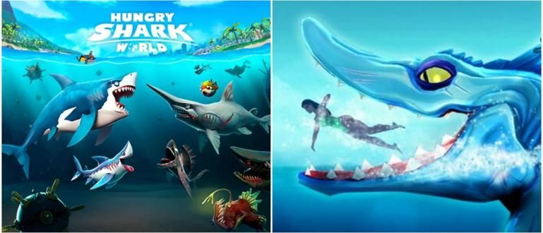 Hungry shark world карта