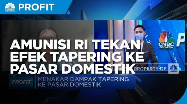 Ini Amunisi RI Tekan Efek Tapering ke Pasar Domestik