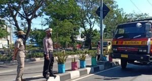 Jaring Enam Pelanggar Prokes di Jembatan Suramadu