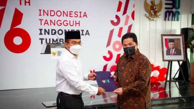 Resmi! Eks Pejabat Inalum Jadi Deputi Menteri Erick Thohir