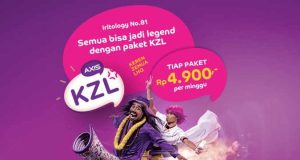 Daftar Harga Paket Data Internet Unlimited KZL AXIS Terbaru