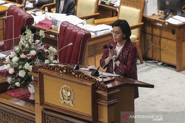 Di DPR, Sri Mulyani sebut kontribusi PNBP akan dipacu dukung