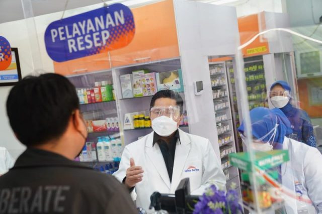 Erick Thohir: Aplikasi Farmaplus bantu publik cek ketersediaan obat