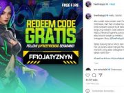 Free Kode Redeem Fire Fire FF10617KGUF9