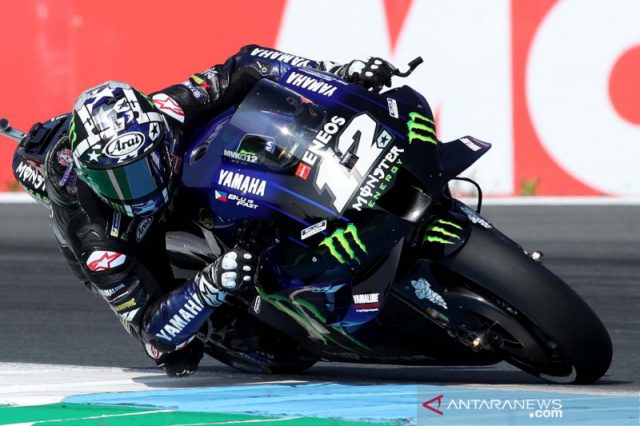 GP San Marino: Cuaca buruk di FP2, Vinales masih pegang