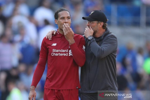 Klopp pastikan Van Dijk kembali dari tugas negara dalam keadaan