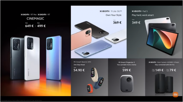 Xiaomi luncurkan proyektor, router, dan Mi Smart Band 6 NFC
