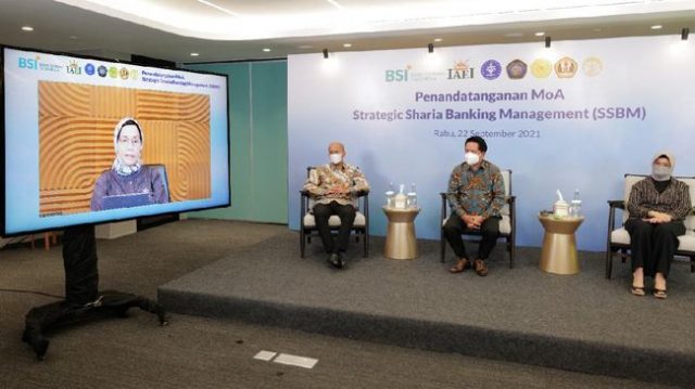 Dihadiri Menkeu, BSI & 5 Perguruan Tinggi Jalin Kerja Sama