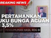 Alasan BI Tahan Suku Bunga Acuan di Tengah Isu Tapering AS