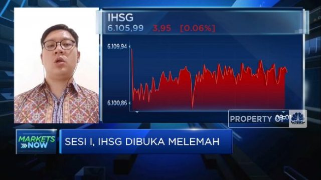 Minim Sentimen Positif, IHSG Akhir Pekan Dibuka Melemah