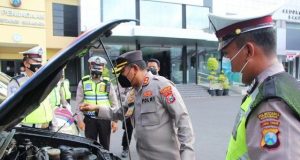 Pastikan Layanan Prima, Kapolrestabes Cek Kendaraan Operasional Polisi