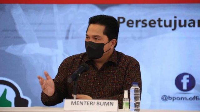 Erick Bikin Dashboard Data BUMN: Ada Soal Utang Hingga Profit