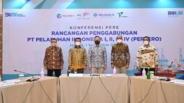 Erick Thohir Merger Pelindo I-IV Erick Thohir Merger Pelindo I-IV