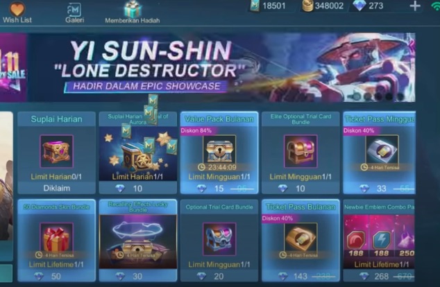 Khususnya bagi para player-player Game Mobile Legends, sebab memang disitu konon katanya telah tersedia begitu banyak sekali mengenai bonus-bonus yang sangat menarik untuk Mobile Legends Montoon.