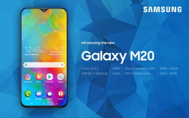 Rekomendasi - Samsung Galaxy M20 beserta Spesifikasinya 2021