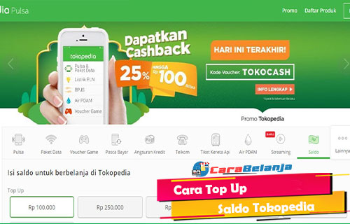 Tutorial - Isi Saldo Tokopedia 2021