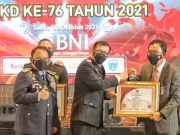 Kemenkumham Apresiasi BNI Dengan Penghargaan Bhakti Sosial