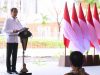 Presiden Joko Widodo (Jokowi) meresmikan pabrik biodiesel PT Jhonlin Agro Raya (JAR), di Tanah Bumbu, Kalsel, 21 Oktober 2021 / BPMI Setpres