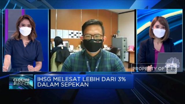 Sepekan Menguat Lebih Dari 3%, IHSG Ditutup ke Level 6.481