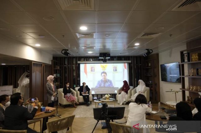 Di Expo Dubai, Menko Airlangga ajak investor tanamkan modal di