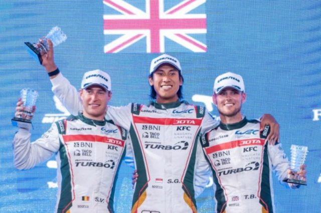 Sean Gelael dkk. harus puas di posisi 2 balapan ketahanan