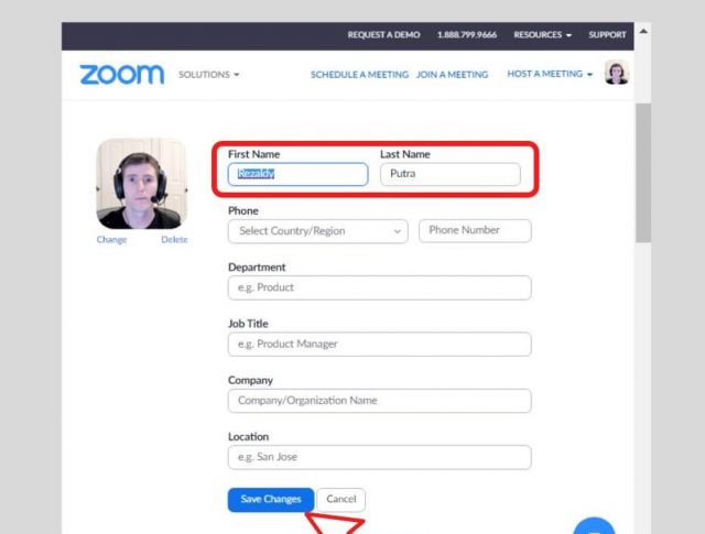 Tutorial - Cara mengganti nama di zoom meeting 2021 Tutorial - Cara mengganti nama di zoom meeting 2021