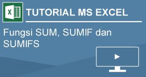 Tutorial - Rumus SUMIFS Excel MS word