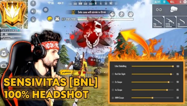 Tutorial - Sensitivitas Free Fire Auto Headshot Terbaru 2021