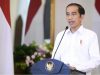 Presiden Joko Widodo dalam keterangan resmi tentang UU Omnibus Law Cipta Kerja pada Jumat, 9 Oktober 2020, di Istana Kepresidenan Bogor, Jawa Barat.  - BPMI Setpres