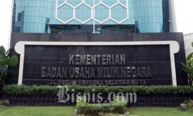 GEDUNG KEMENTERIAN BUMN Bisnis - Himawan L Nugraha