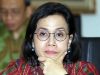 Menteri Keuangan Sri Mulyani menjawab pertanyaan wartawan usai melakukan pelaporan Surat Pemberitahuan (SPT) Tahunan di Kantor DJP, Jakarta, Selasa (10/3/2020). Bisnis - Eusebio Chrysnamurti