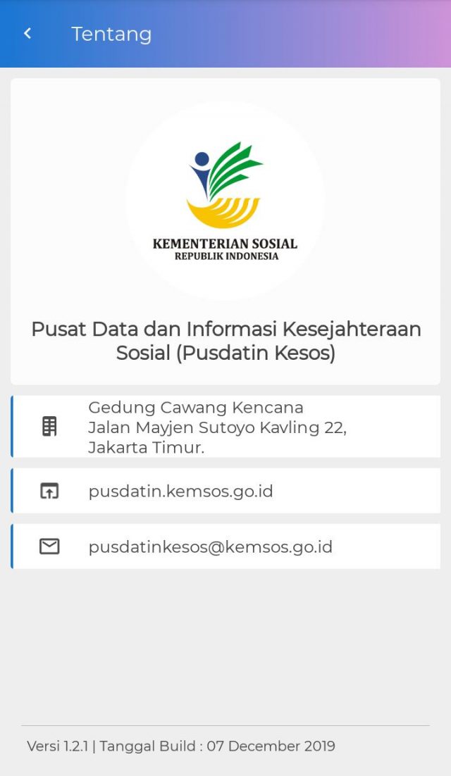 Download - Aplikasi SAGIS Kemensos