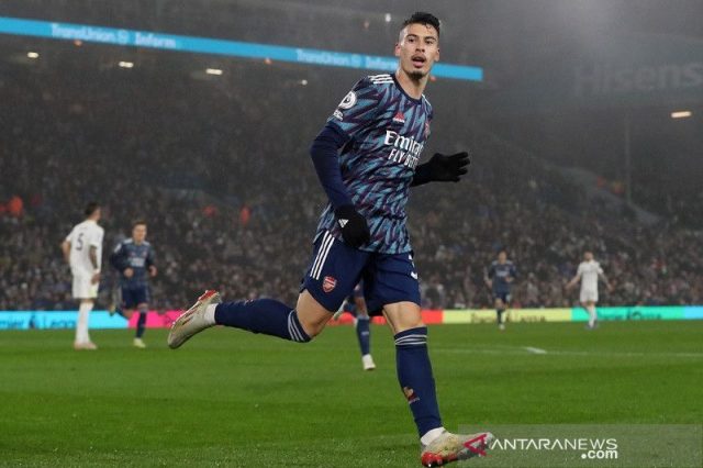 Gabriel Martinelli semakin subur, Arsenal raup tiga poin dari Leeds